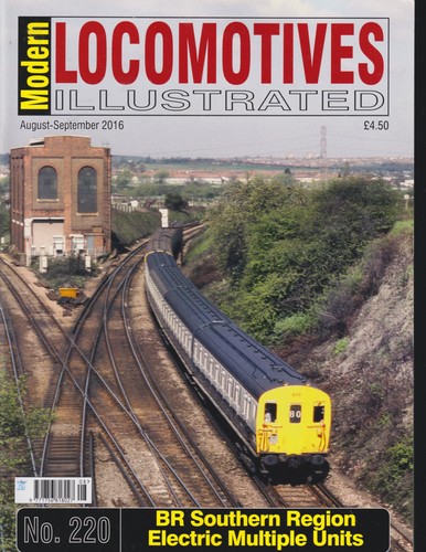 Modern locomotives illustrated - locomotives,