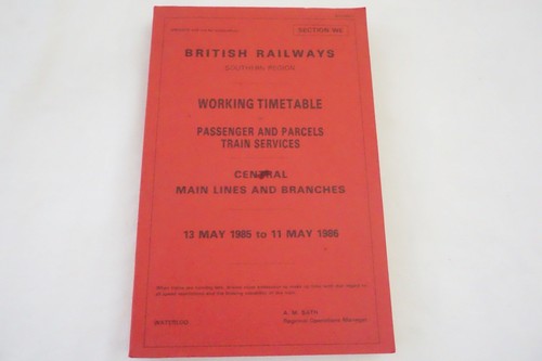 1985 southern region railway - region,