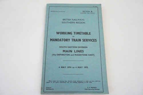 1972 southern region - 1972,
