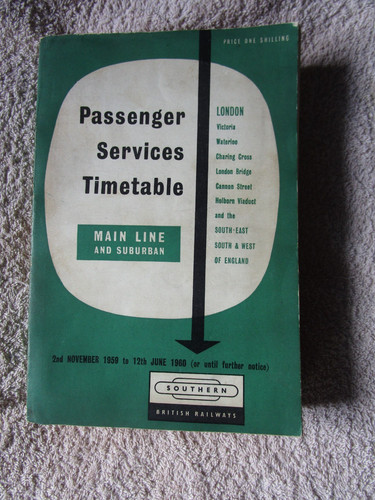 Southern region passenger - region,