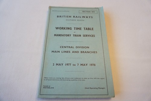 1977 southern region railway - 1977,