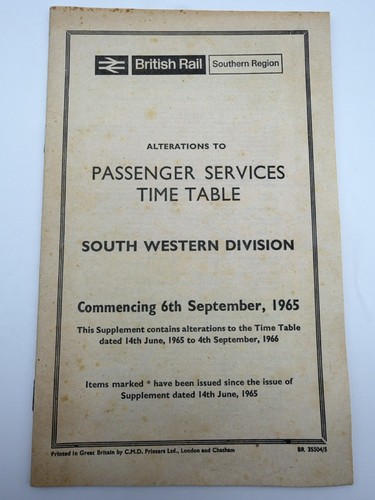 Southern region alterations - br,