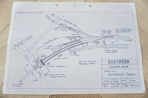 1968 andover reprint railway - reprint,