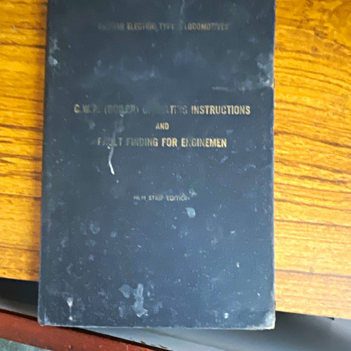 Operating instructions fault - operating, &
